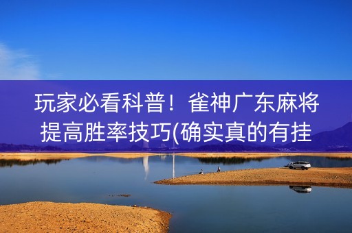 玩家必看科普！雀神广东麻将提高胜率技巧(确实真的有挂)