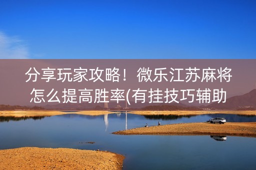 分享玩家攻略！微乐江苏麻将怎么提高胜率(有挂技巧辅助器)