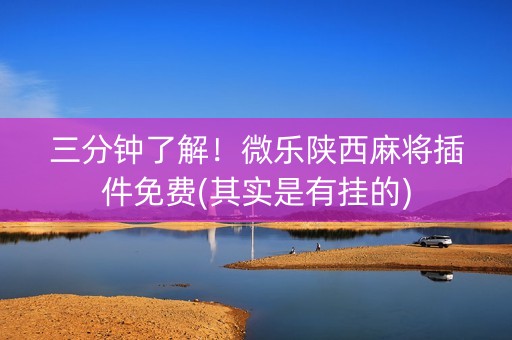 三分钟了解！微乐陕西麻将插件免费(其实是有挂的)