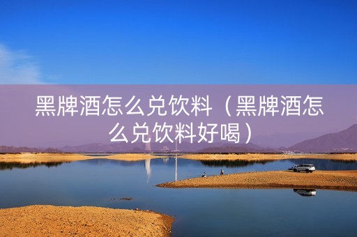 黑牌酒怎么兑饮料（黑牌酒怎么兑饮料好喝）