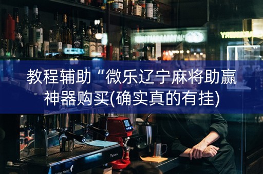 教程辅助“微乐辽宁麻将助赢神器购买(确实真的有挂)