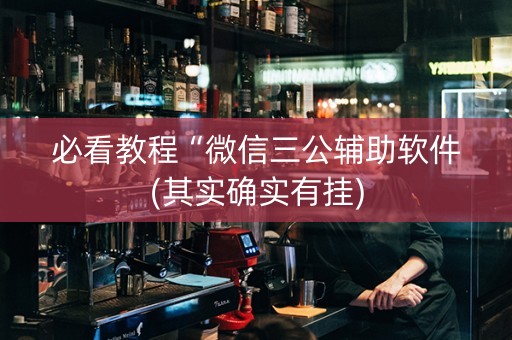 必看教程“微信三公辅助软件(其实确实有挂)