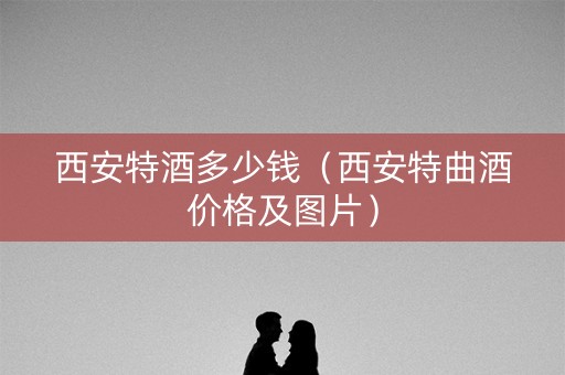 西安特酒多少钱（西安特曲酒价格及图片）