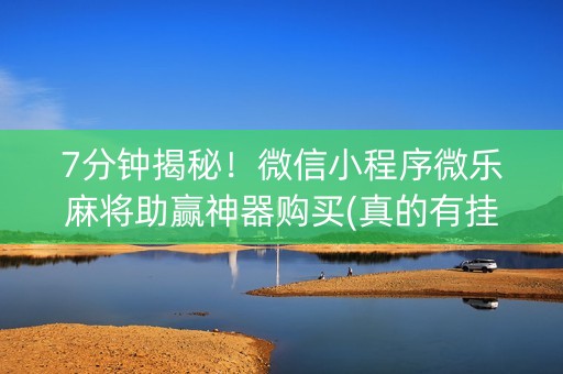 7分钟揭秘！微信小程序微乐麻将助赢神器购买(真的有挂确实有挂)