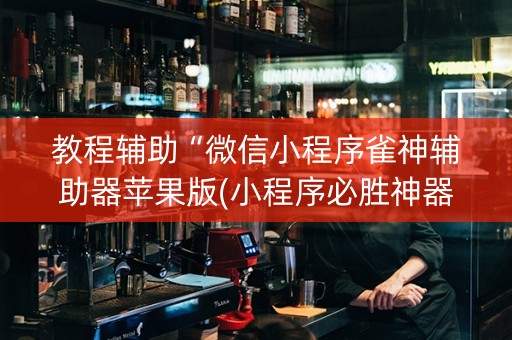 教程辅助“微信小程序雀神辅助器苹果版(小程序必胜神器)