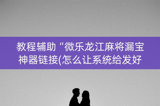 教程辅助“微乐龙江麻将漏宝神器链接(怎么让系统给发好牌)