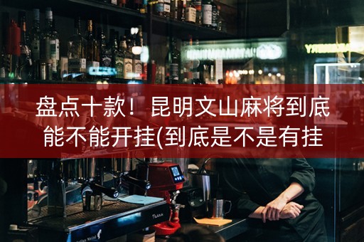 盘点十款！昆明文山麻将到底能不能开挂(到底是不是有挂)