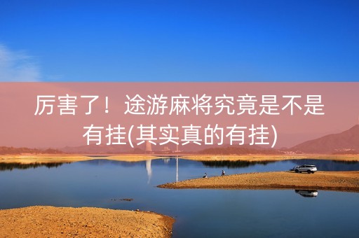 厉害了！途游麻将究竟是不是有挂(其实真的有挂)