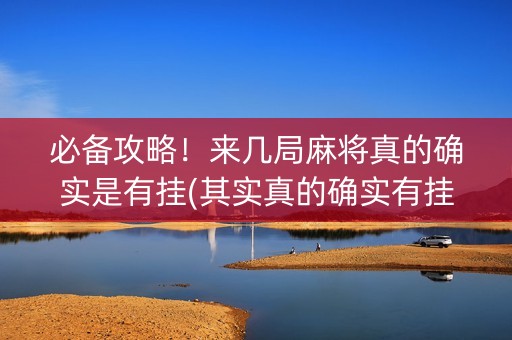 必备攻略！来几局麻将真的确实是有挂(其实真的确实有挂)