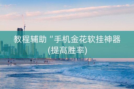 教程辅助“手机金花软挂神器(提高胜率)
