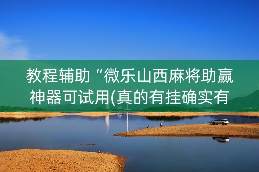 教程辅助“微乐山西麻将助赢神器可试用(真的有挂确实有挂)