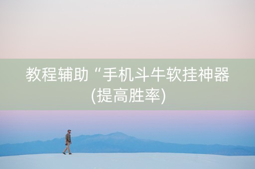 教程辅助“手机斗牛软挂神器(提高胜率)