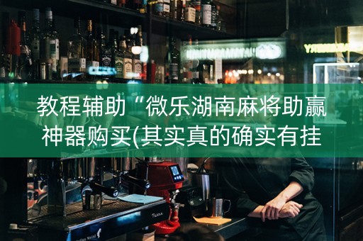 教程辅助“微乐湖南麻将助赢神器购买(其实真的确实有挂)