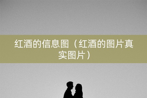 红酒的信息图（红酒的图片真实图片）
