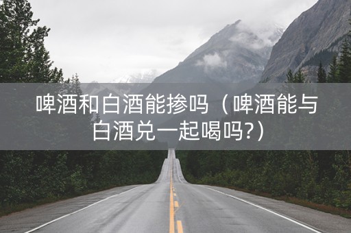 啤酒和白酒能掺吗（啤酒能与白酒兑一起喝吗?）