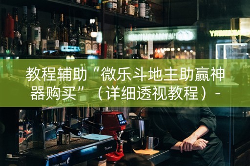 教程辅助“微乐斗地主助赢神器购买”（详细透视教程）-哔哩哔哩