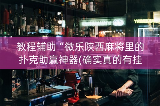教程辅助“微乐陕西麻将里的扑克助赢神器(确实真的有挂)