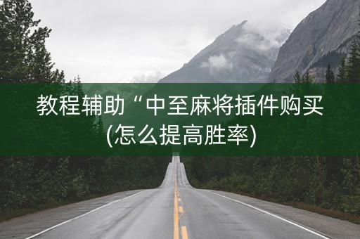 教程辅助“中至麻将插件购买(怎么提高胜率)