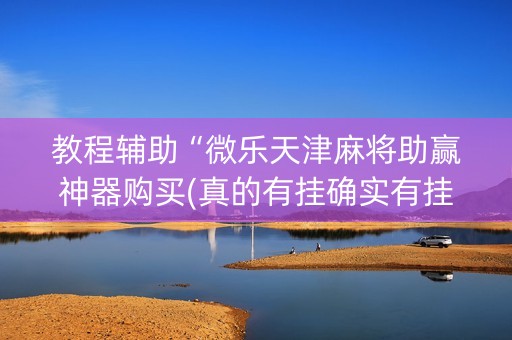 教程辅助“微乐天津麻将助赢神器购买(真的有挂确实有挂)
