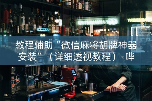 教程辅助“微信麻将胡牌神器安装”（详细透视教程）-哔哩哔哩