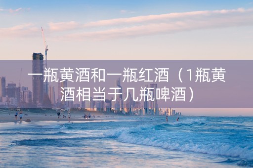 一瓶黄酒和一瓶红酒（1瓶黄酒相当于几瓶啤酒）