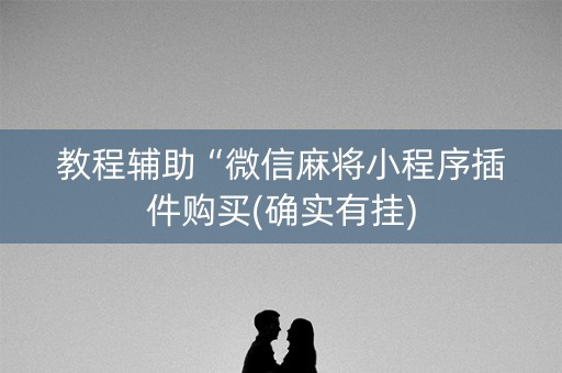 教程辅助“微信麻将小程序插件购买(确实有挂)