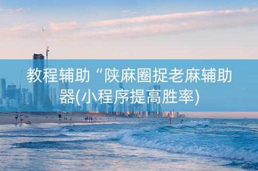 教程辅助“陕麻圈捉老麻辅助器(小程序提高胜率)