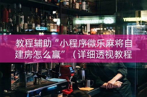教程辅助“小程序微乐麻将自建房怎么赢”（详细透视教程）-哔哩哔哩