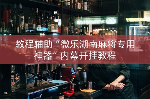 教程辅助“微乐湖南麻将专用神器”内幕开挂教程