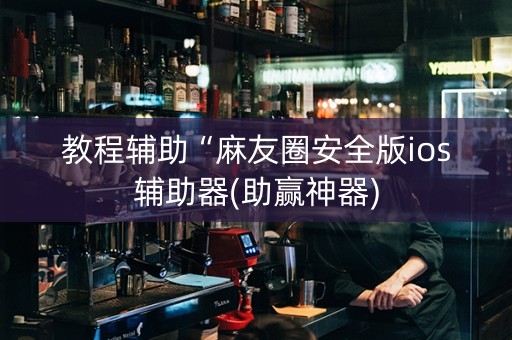 教程辅助“麻友圈安全版ios辅助器(助赢神器)