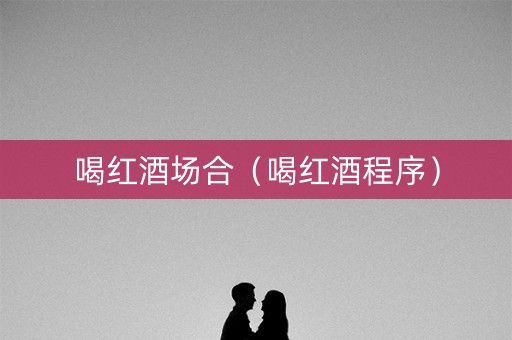 喝红酒场合（喝红酒程序）