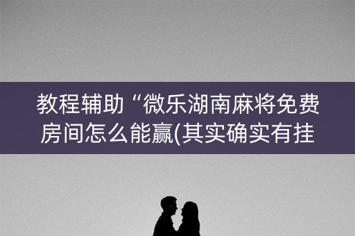 教程辅助“微乐湖南麻将免费房间怎么能赢(其实确实有挂)