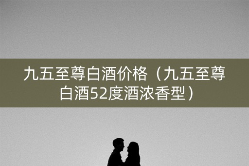 九五至尊白酒价格（九五至尊白酒52度酒浓香型）