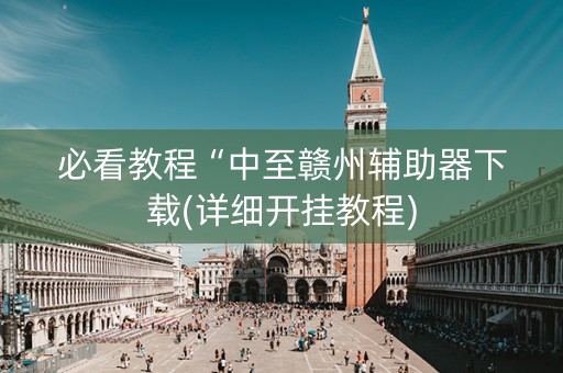 必看教程“中至赣州辅助器下载(详细开挂教程)
