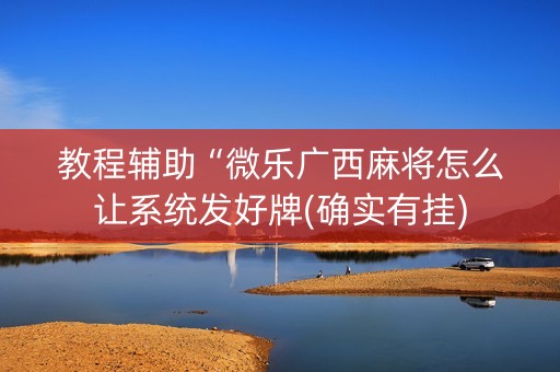 教程辅助“微乐广西麻将怎么让系统发好牌(确实有挂)