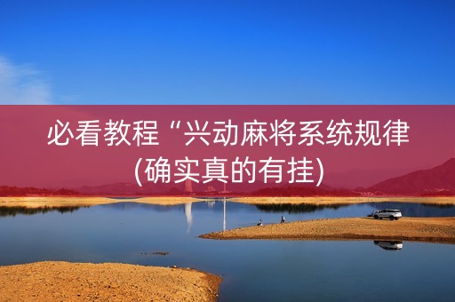 必看教程“兴动麻将系统规律(确实真的有挂)