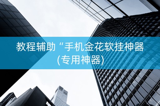 教程辅助“手机金花软挂神器(专用神器)