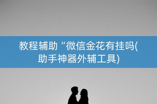 教程辅助“微信金花有挂吗(助手神器外辅工具)