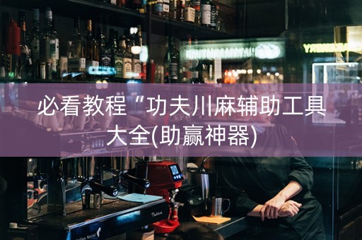 必看教程“功夫川麻辅助工具大全(助赢神器)