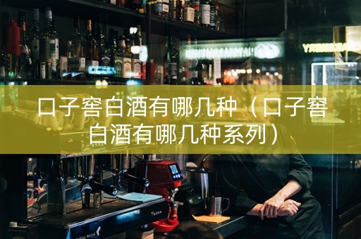口子窖白酒有哪几种（口子窖白酒有哪几种系列）