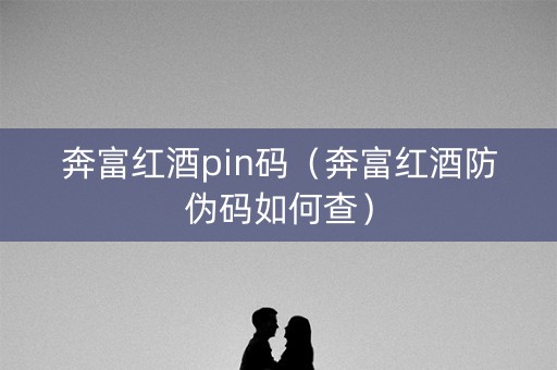 奔富红酒pin码（奔富红酒防伪码如何查）