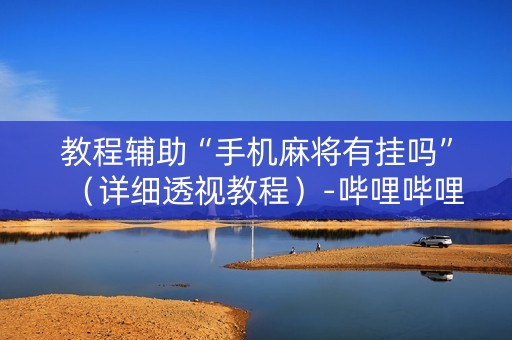 教程辅助“手机麻将有挂吗”（详细透视教程）-哔哩哔哩