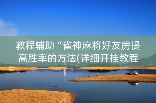 教程辅助“雀神麻将好友房提高胜率的方法(详细开挂教程)