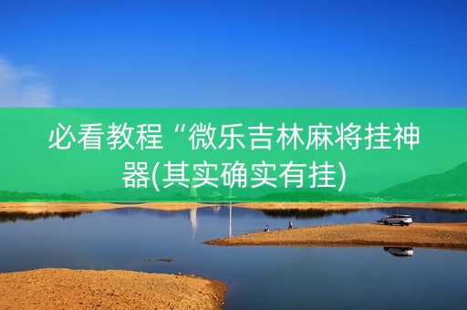 必看教程“微乐吉林麻将挂神器(其实确实有挂)