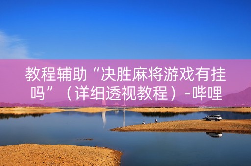 教程辅助“决胜麻将游戏有挂吗”（详细透视教程）-哔哩哔哩