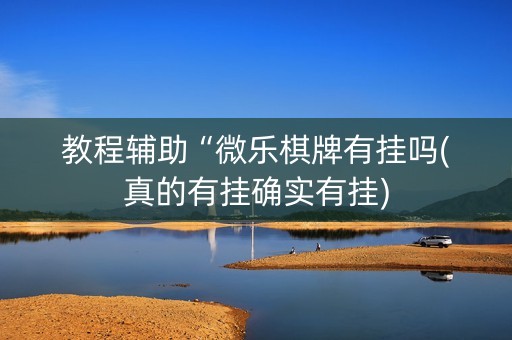 教程辅助“微乐棋牌有挂吗(真的有挂确实有挂)