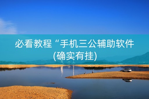 必看教程“手机三公辅助软件(确实有挂)