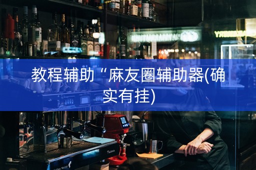 教程辅助“麻友圈辅助器(确实有挂)