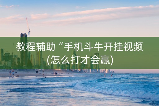教程辅助“手机斗牛开挂视频(怎么打才会赢)
