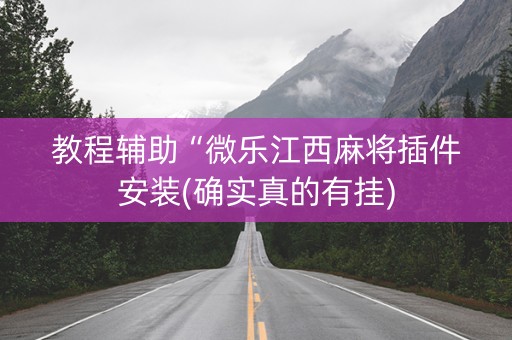 教程辅助“微乐江西麻将插件安装(确实真的有挂)